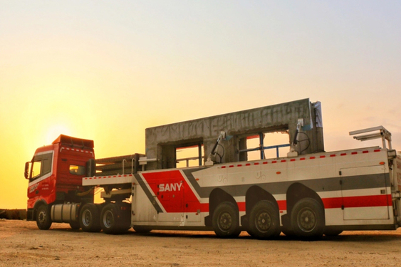 三一重工SY9401TYC預製件運輸車高清圖 - 外觀