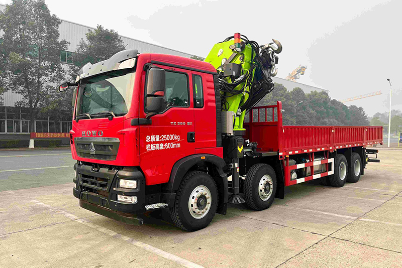 中联重科 ZLK7600V8 随车起重机高清图 - 外观