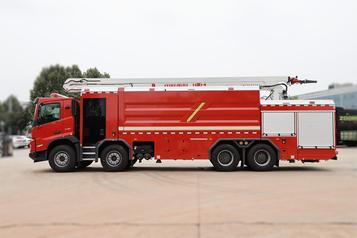 中联重科 ZLF5430JXFJP21型 举高喷射消防车高清图 - 外观