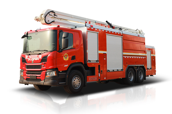 中联重科 ZLF5343JXFJP25型 举高喷射消防车