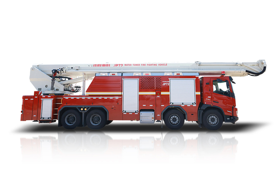 中联重科 ZLF5430JXFJP72 举高喷射消防车高清图 - 外观