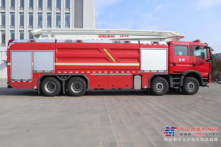 中联重科 ZLF5430JXFJP25 举高喷射消防车高清图 - 外观