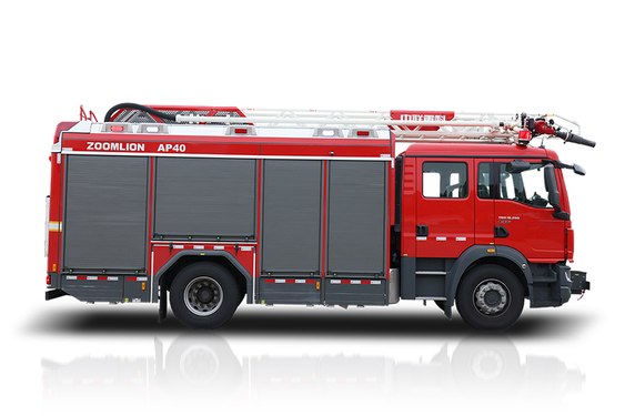 中联重科 ZLF5170GXFAP40 城市主战消防车高清图 - 外观