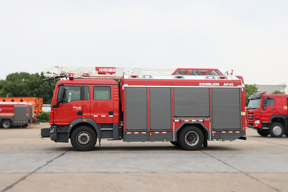 中联重科 ZLF5170GXFAP40 城市主战消防车高清图 - 外观