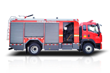 中联重科 ZLF5151GXFPM50 泡沫/水罐消防车高清图 - 外观