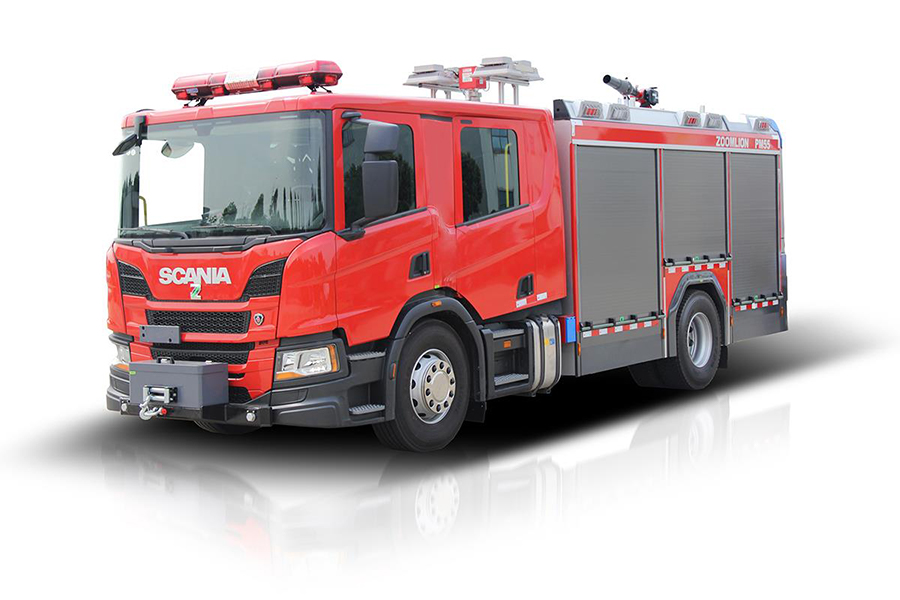 中联重科 ZLF5431GXFPM240/ZLF5431GXFSG240型 泡沫/水罐消防车高清图 - 外观