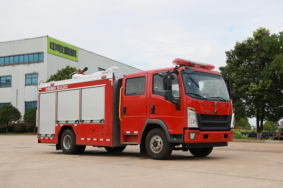 中联重科 ZLF5100GXFSG30 水罐消防车高清图 - 外观