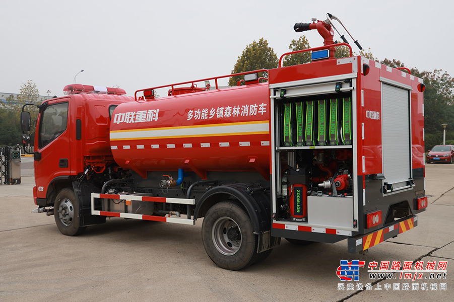 中联重科 ZLF5080GXFSG35-6S 水罐消防车高清图 - 外观