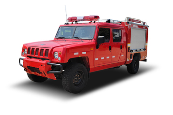中联重科 ZLF5040GXFPW03型 水雾消防车高清图 - 外观