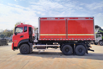 中联重科 ZLF5240TXFZX120 自装卸式消防车高清图 - 外观