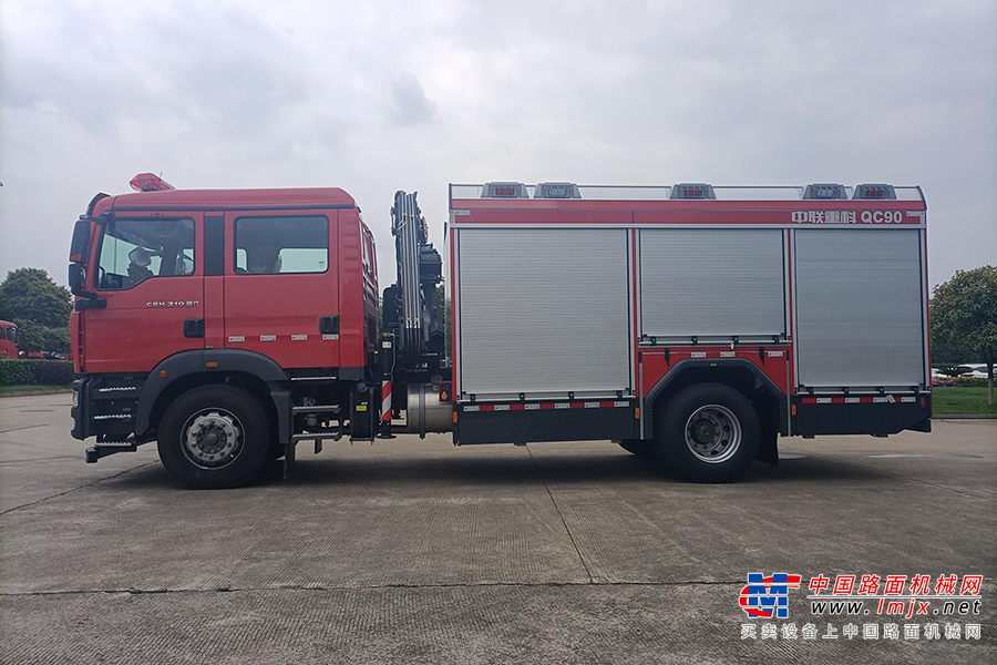 中联重科 ZLF5160TXFQC90-6 器材消防车高清图 - 外观
