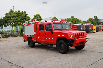 中联重科 ZLF5040GXFPW02 水雾消防车高清图 - 外观