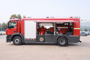 中联重科 ZLF5160TXFBP420 泵浦消防车高清图 - 外观
