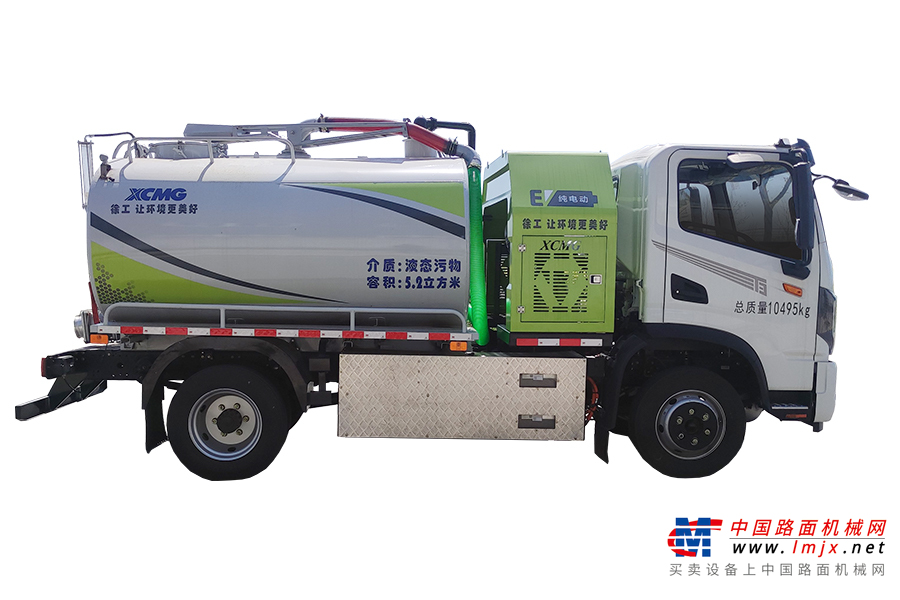 徐工 DXA5100GXEDBEV 純電動吸糞車