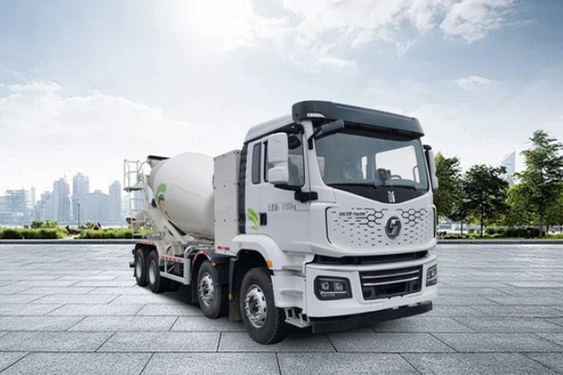 山推 CD414-S35 纯电混凝土搅拌运输车