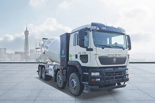 山推 CD414-Z35 纯电混凝土搅拌运输车