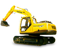 玉柴YC135-7挖掘机