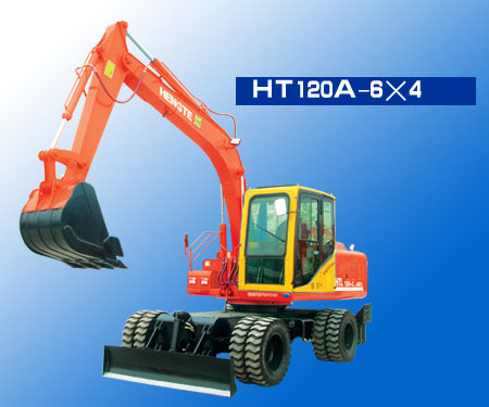 恒特 HTL120A-6×4 轮式挖掘机