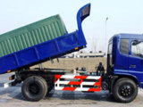亚洁BQJ5120ZLJE型自卸式垃圾车高清图 - 外观