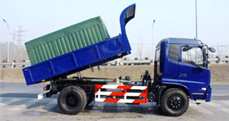 亚洁BQJ5120ZLJE型自卸式垃圾车