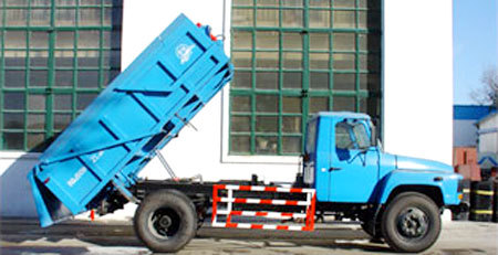 亞潔 BQJ5090ZLJPE型 自卸式垃圾車
