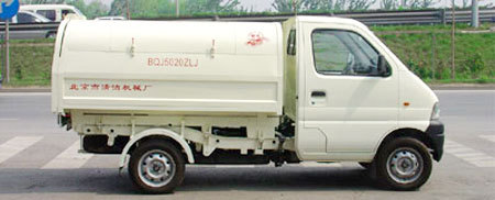 亚洁 BQJ5020ZLJ型 自卸式垃圾车