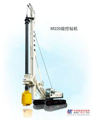 △超希少！XCMG 1/35 徐工 XR220 Rotary drilling rig 作業車