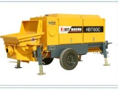 贝司特HBT60C拖式混凝土泵高清图 - 外观