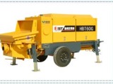 貝司特HBT60G拖式混凝土泵高清圖 - 外觀