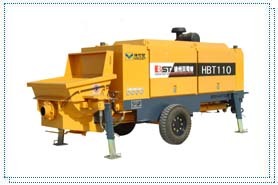 貝司特 HBT110 拖式混凝土泵